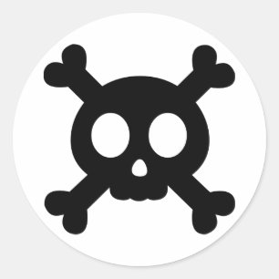Skull and Crossbones Sticker
