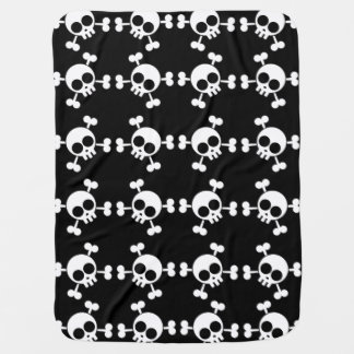 Skull and Crossbones Swaddle Blanket