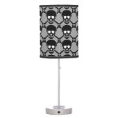 Skull and Crossbones Table Lamp (Back)