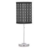 Skull and Crossbones Table Lamp (Back)