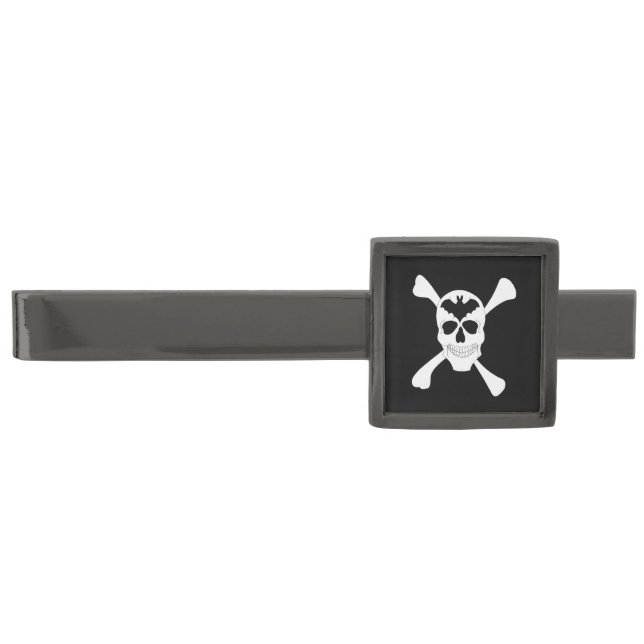 Skull And Crossbones Tie Bar (Front)