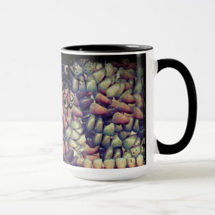 Skull and Fake Dental School Teeth Artwork Scary Mug