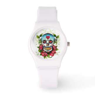 skull and hearts watch