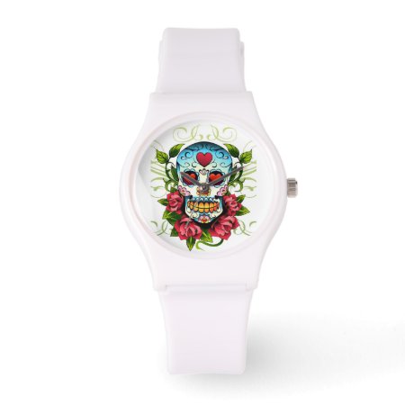 Skull And Hearts Watch