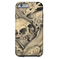 Skull and Koi Tough iPhone 6 Case