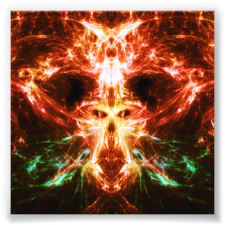 Skull and Monster Print