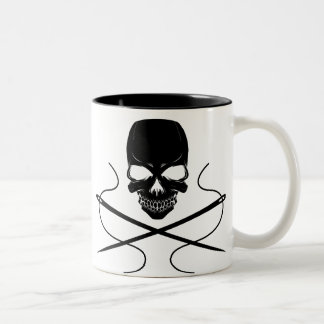Skull and Needles-Coffee Mug