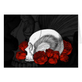 Skull and Red Roses (Front Horizontal)