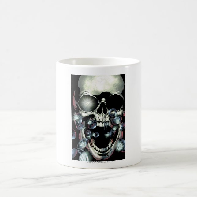 Skull and Rings - Color Coffee Mug (Center)