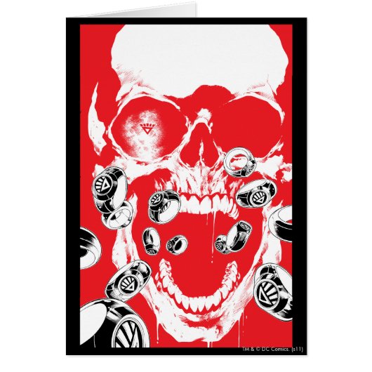 Skull and Rings - Red Cards (Front)