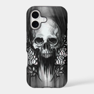 Skull and Roses iPhone 17 Case