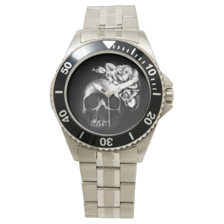 Skull And Roses Watch