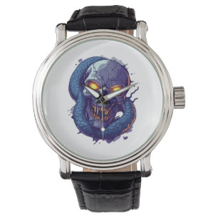 Skull and Serpent Duel Watch
