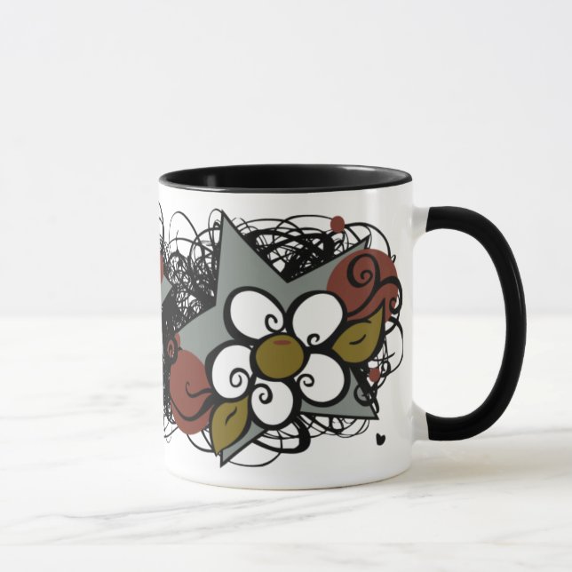 Skull and Stars Mug (Right)