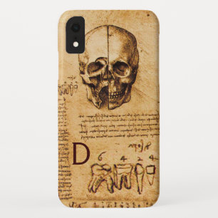 SKULL AND TEETH ,DENTAL CLINIC ,DENTIST MONOGRAM iPhone XR CASE
