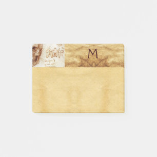 SKULL AND TEETH ,DENTAL CLINIC ,DENTIST MONOGRAM POST-IT NOTES