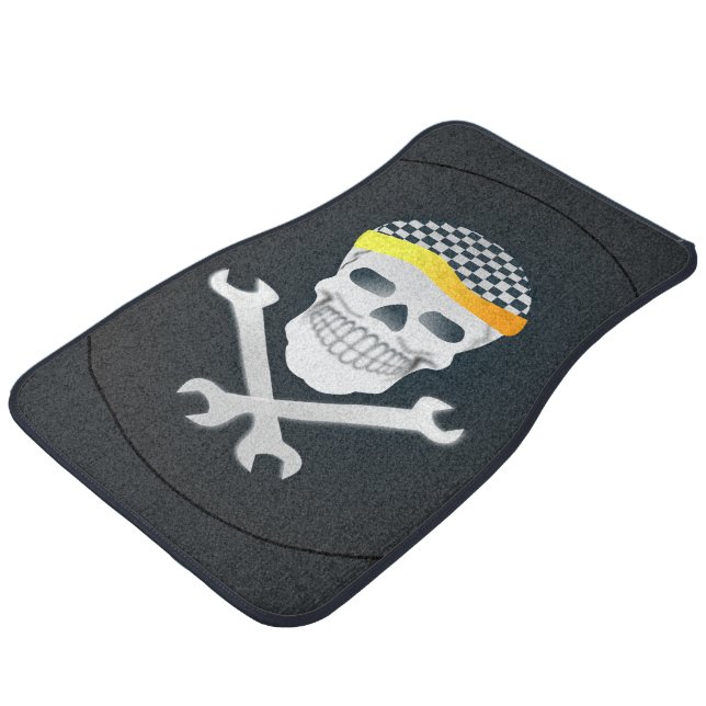 Skull and Tools Truck Mats (Angled)