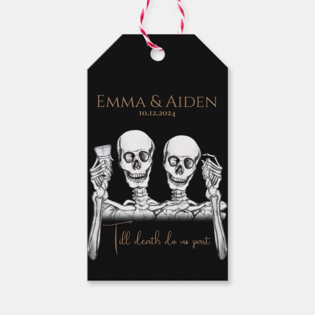 Skull Ani Gift Tag (Front)