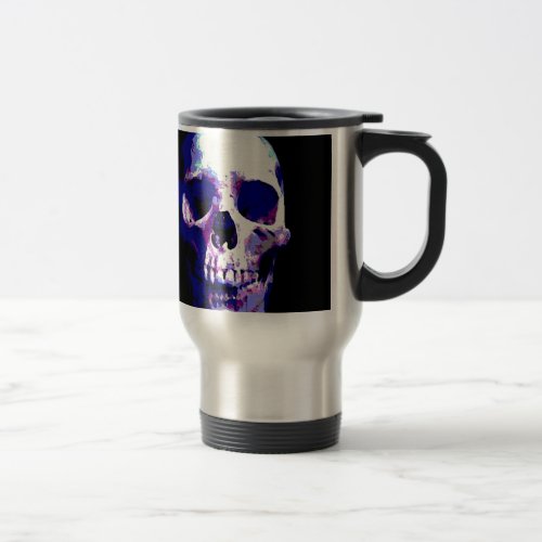 Skull Artwork Travel Mug