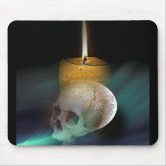 skull asteriod mouse pad