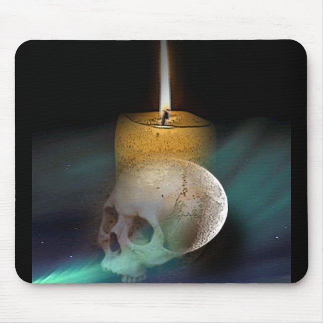 skull asteriod mouse pad (Front)