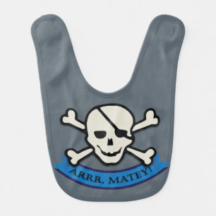 Skull - Baby Bib