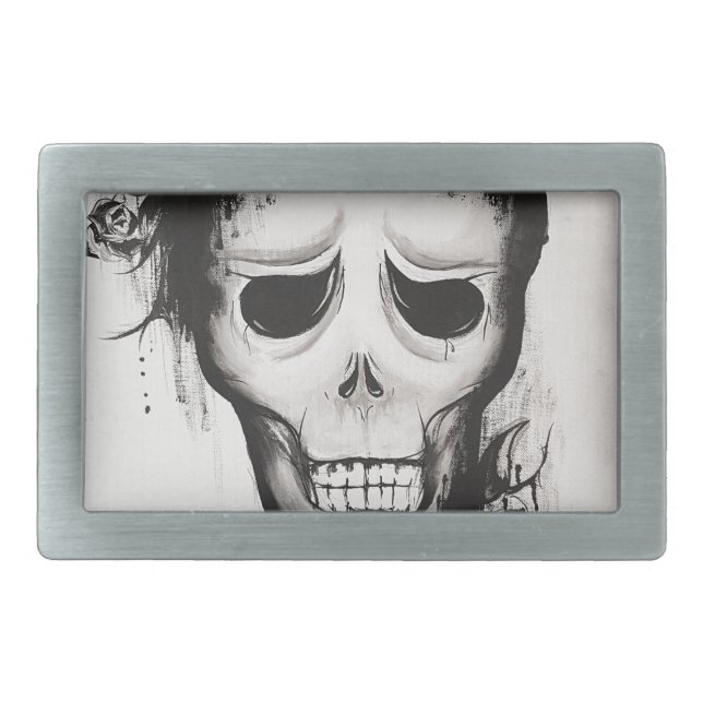 Skull Belt Buckle (Front)