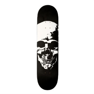 Skull Black Skateboard