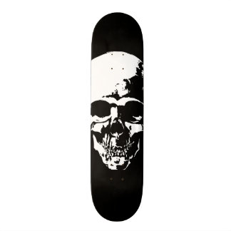 Skull Black Skateboard