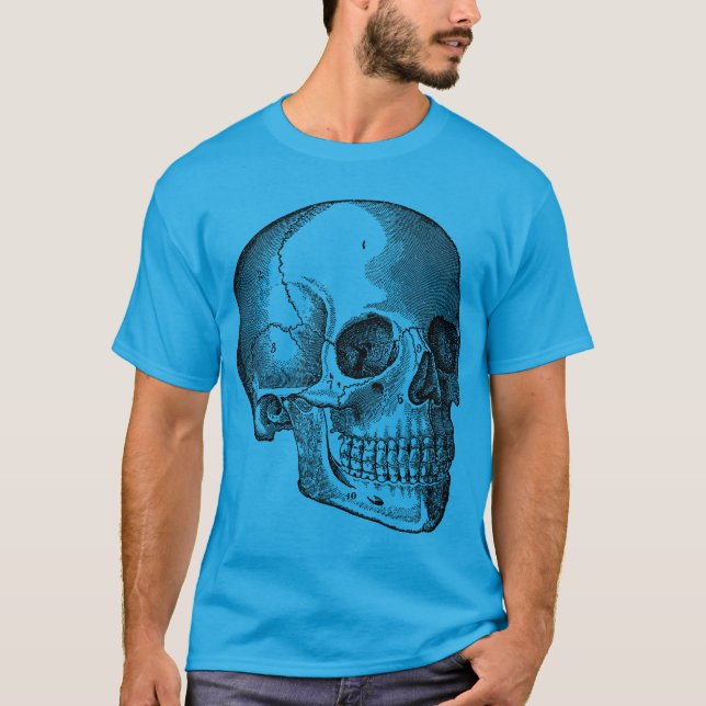 Skull - Black T-Shirt (Front)