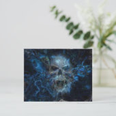 Skull blue blast (Standing Front)