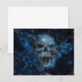 Skull blue blast (Front/Back)