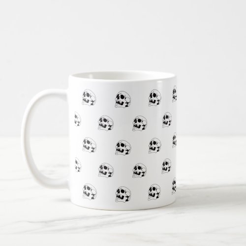 Skull Bone Pattern I Coffee Mug