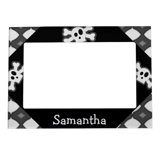 Skull & Bones -1 Magnetic Frame (Front)