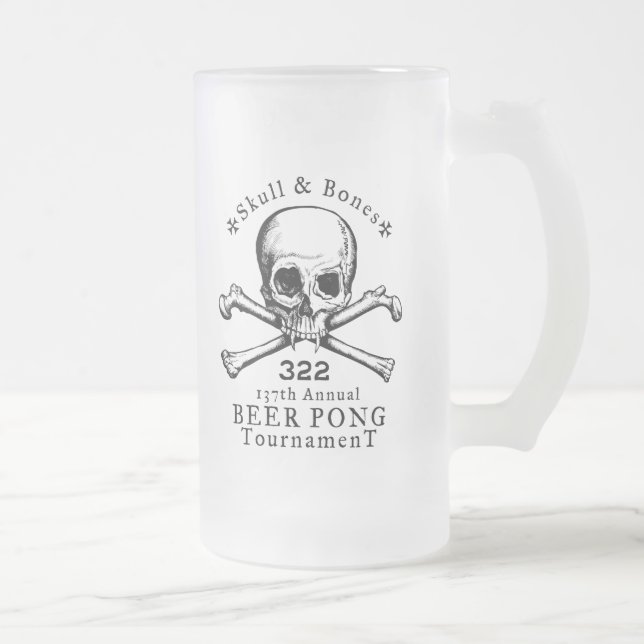 Skull & Bones Beer Pong Mug (Right)