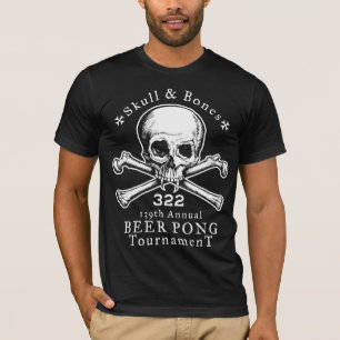 Skull & Bones Beer Pong Tournament T-Shirt