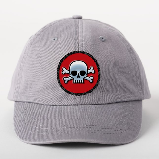 Skull & Bones Patch (On Headwear)