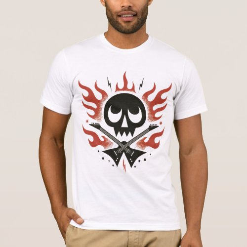 Skull  Bones Rockin T_shirt 