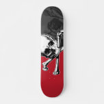 Skull &amp; Bones Skateboard Deck at Zazzle