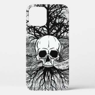 Skull & Books iPhone 12 Case
