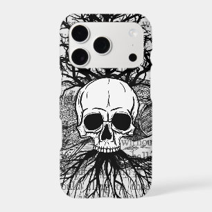 Skull & Books iPhone 17 Pro Case