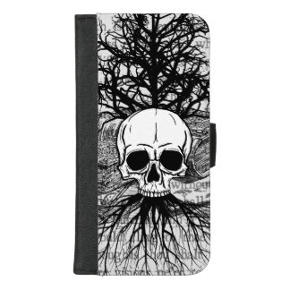 Skull & Books iPhone 8/7 Plus Wallet Case