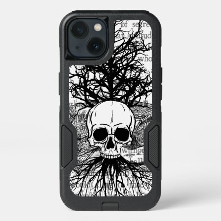 Skull & Books Iphone 13 Case
