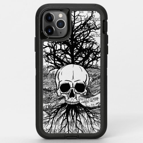  Skull  Books  OtterBox Defender iPhone 11 Pro Max Case
