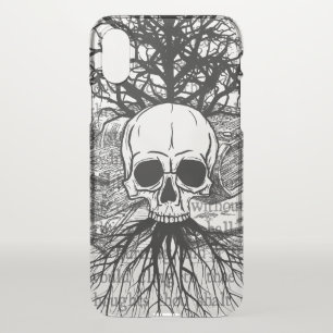 Skull & Books iPhone X Case