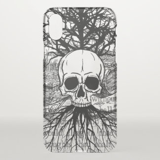 Skull & Books iPhone X Case