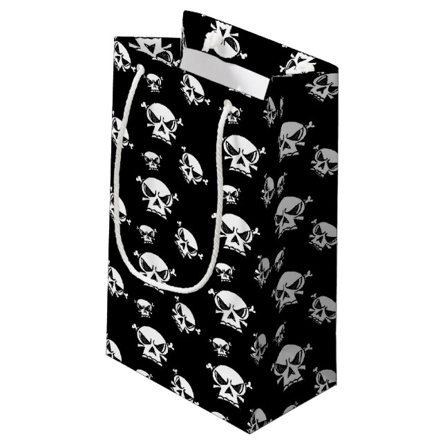 Skull Boys Gift Bag (Back Angled)