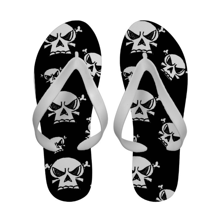 Skull Boyz flip flops