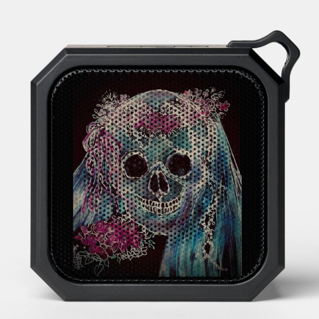 Skull Bride Bluetooth Speaker (Front)