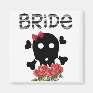 Skull Bride Magnet
